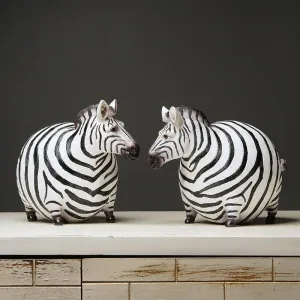 Modern Zebra Statue