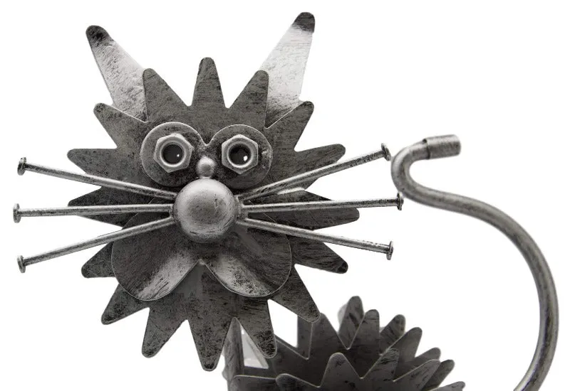 Nuts & Bolts Metal Cat Ornament