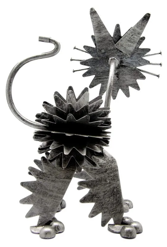 Nuts & Bolts Metal Cat Ornament