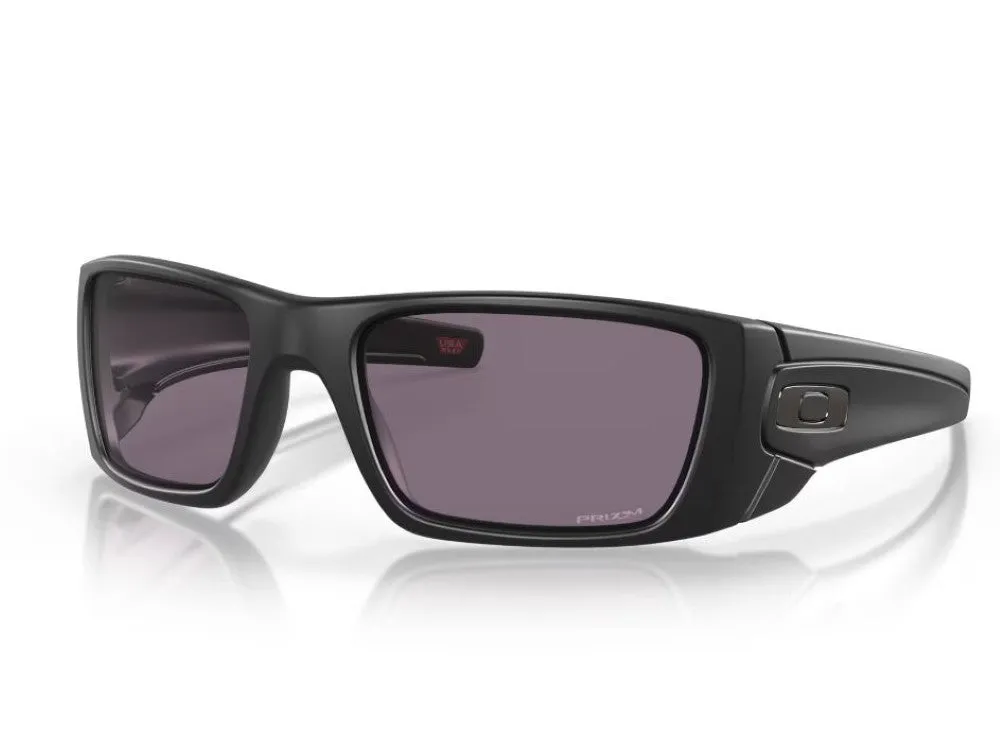 Oakley Mens Fit Fuel Cell Matte Black Frame - Prizm Gray Lens - Non-Polarized Sunglasses