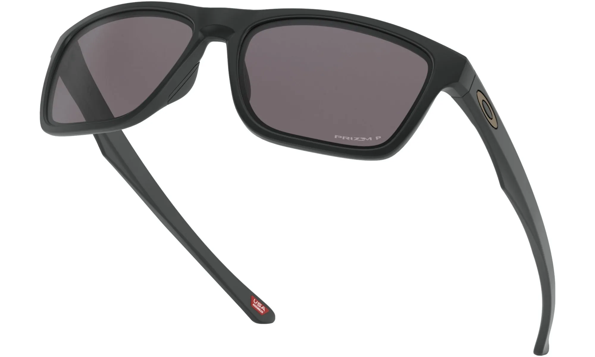 Oakley Standard Issue Mens Holston Matte Black Frame - Prizm Gray Lens - Polarized Sunglasses