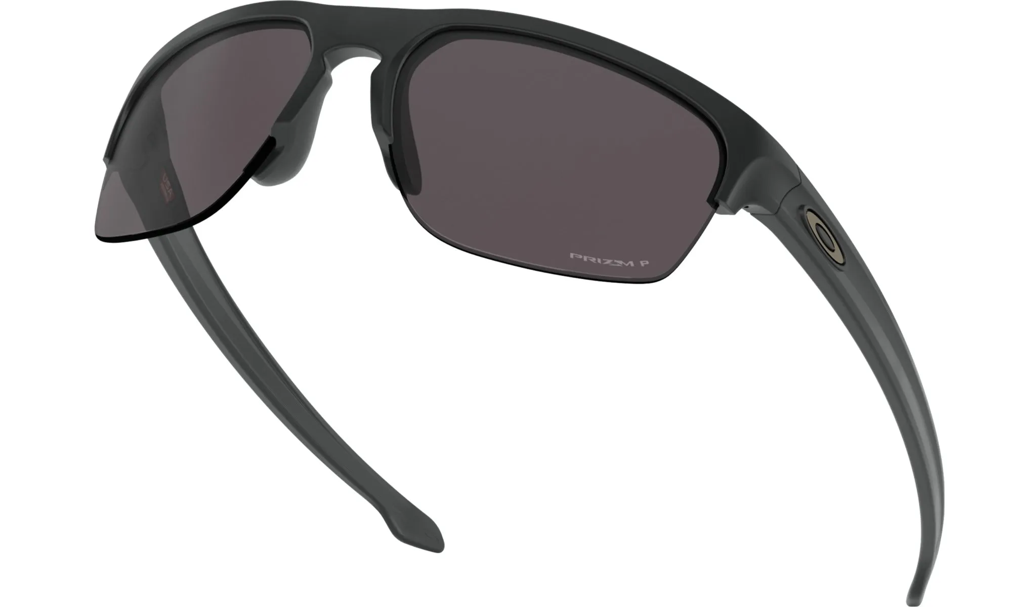 Oakley Standard Issue Sliver Edge Matte Black Frame - Prizm Gray Lens - Polarized Sunglasses