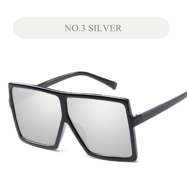 Oversized Large Square Sunglasses