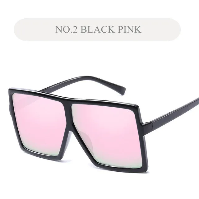 Oversized Large Square Sunglasses