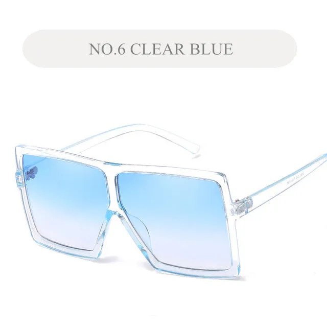 Oversized Large Square Sunglasses