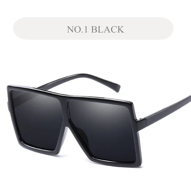 Oversized Large Square Sunglasses