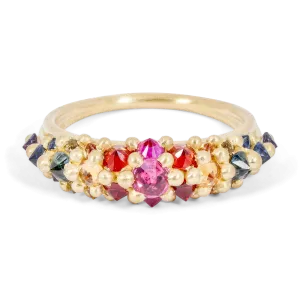 Rainbow Galaxy Ring - Size 6 - 11514