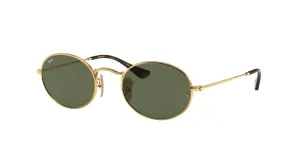 Ray-Ban Oval Non-Polarized Sunglasses - Arista/G-15 Green