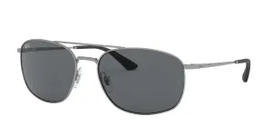 Ray-Ban RB3654 Non-Polarized Sunglasses - Gunmetal/Dark Gray