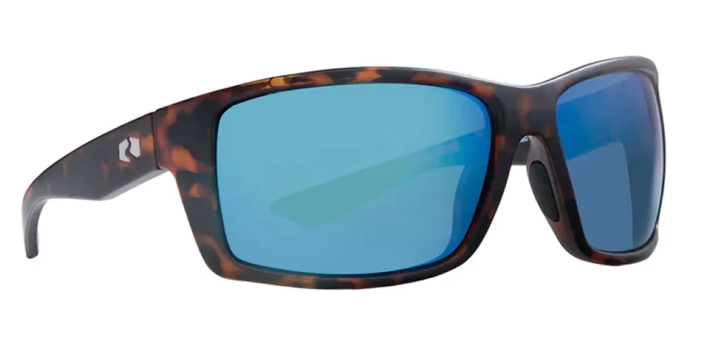 Rheos Unisex Eddies Tortoise Frames Marine Lens Polarized Sunglasses