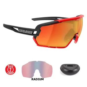 Salice 020 RWP Mirror Polarised Black-Red