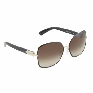 Salvatore Ferragamo Women Gray Gradient Rectangular Sunglasses