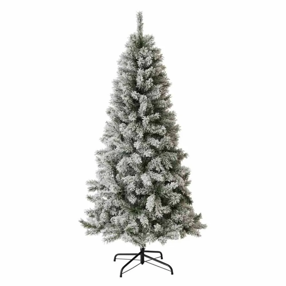 Scandinavian 7ft White Spruce Fir Artificial Christmas Tree