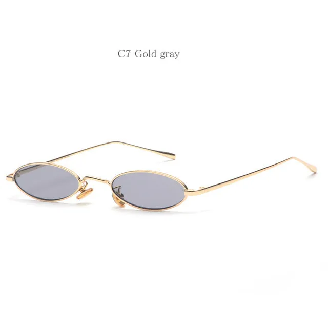 Small Oval Sunglasses