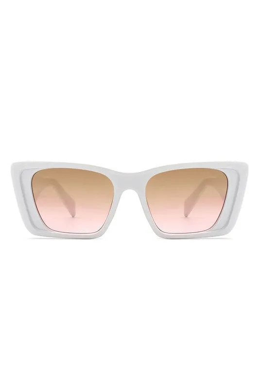 Square Retro Oversize Fashion Cat Eye Sunglasses