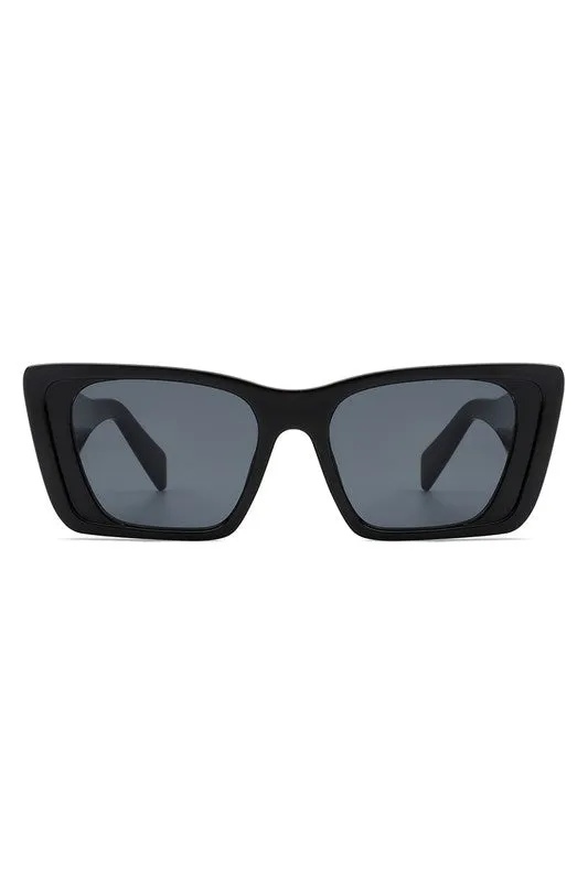 Square Retro Oversize Fashion Cat Eye Sunglasses