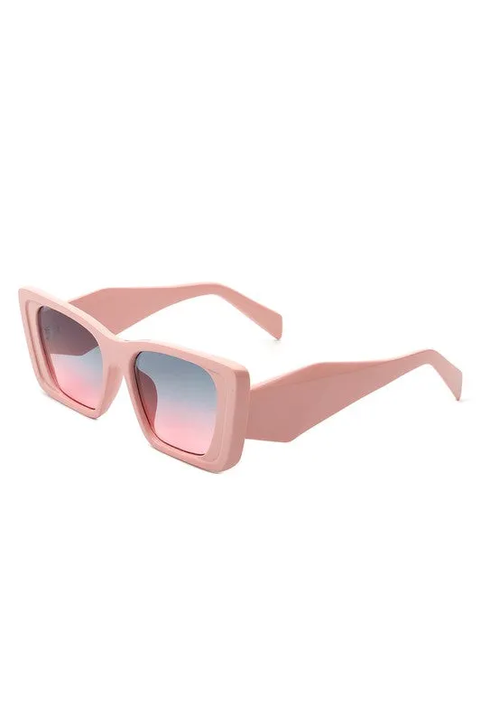 Square Retro Oversize Fashion Cat Eye Sunglasses