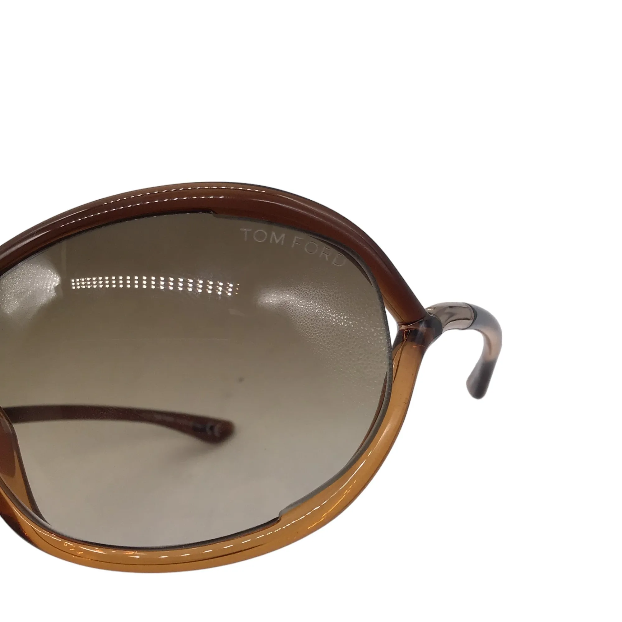 Tom Ford Brown Jennifer Soft Square Sunglasses