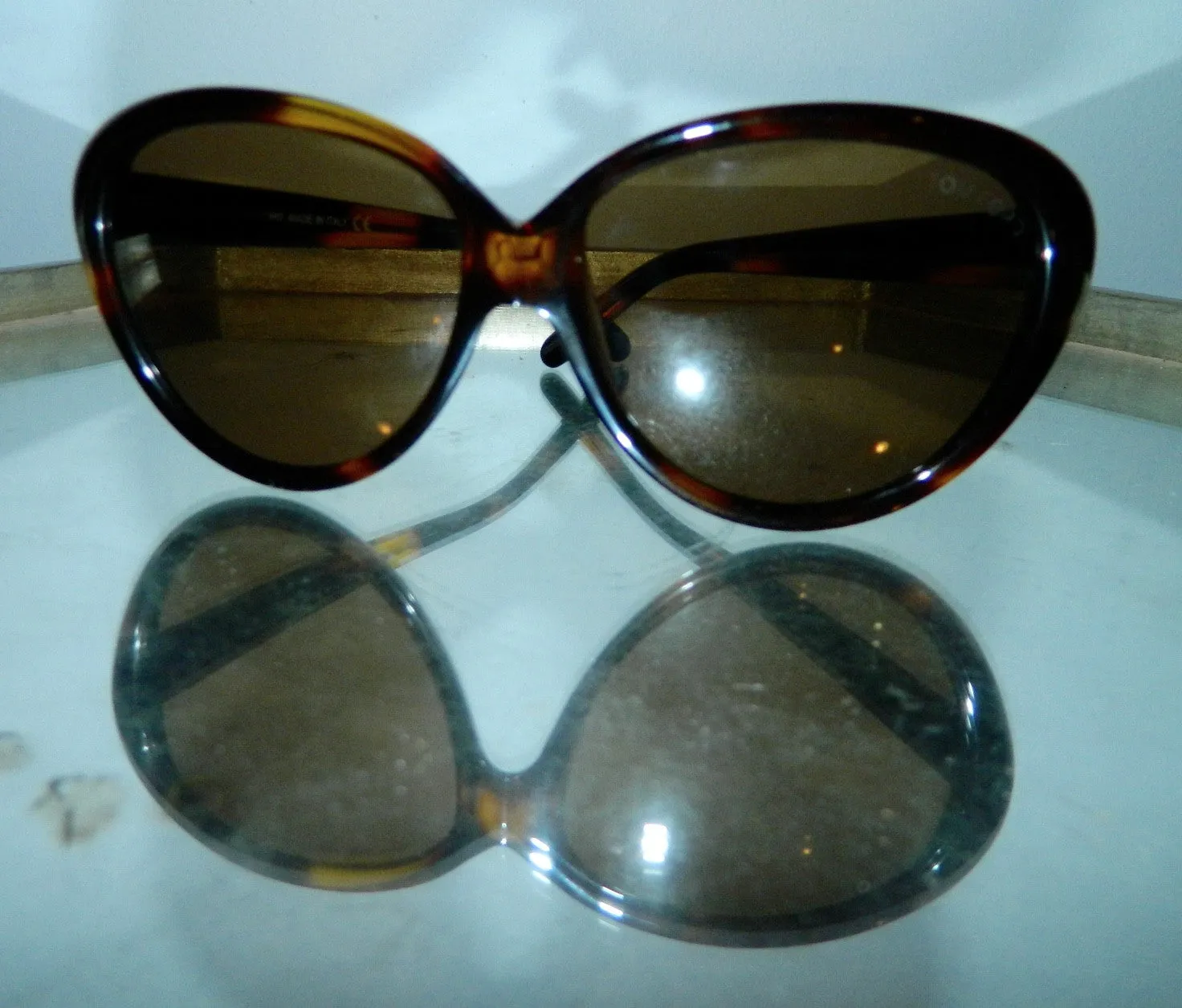 tortoiseshell TOM FORD sunglasses / Anabelle cat eye frames