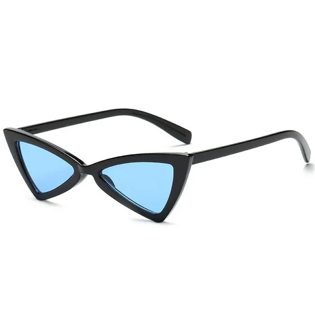 Triangle Black Ladies Sunglass