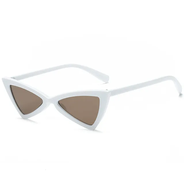 Triangle Black Ladies Sunglass