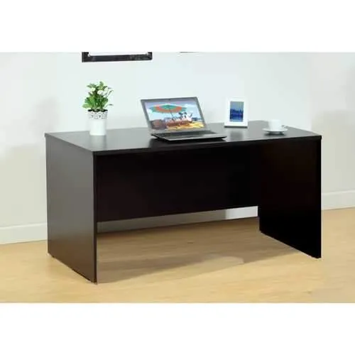 Urbane Dark Brown Finish Computer And Writing Desk.