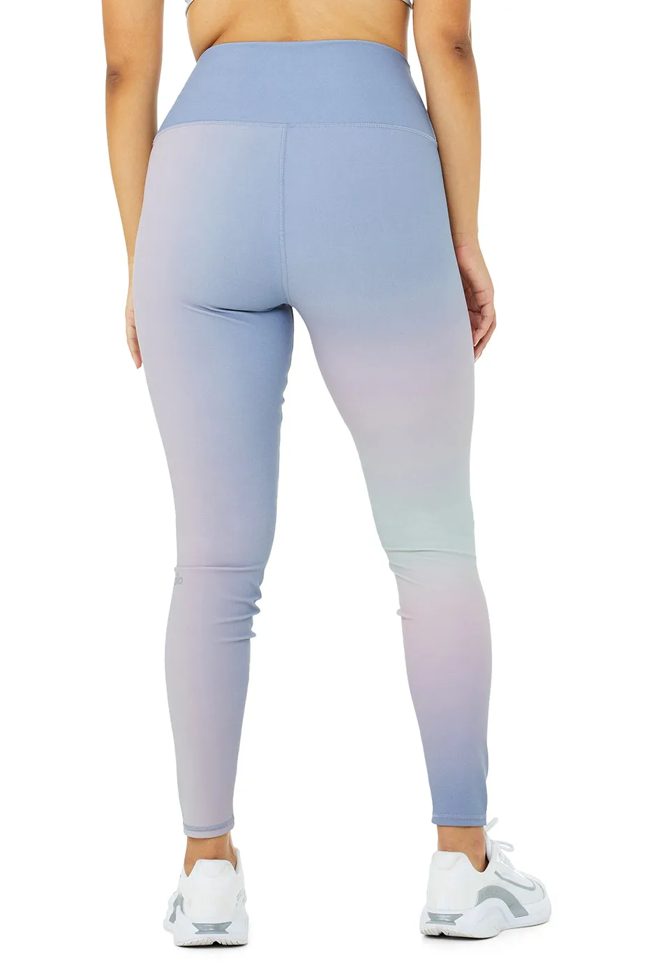 Vapor High-Waist Gradient Dusk Legging - Sunrise Sky