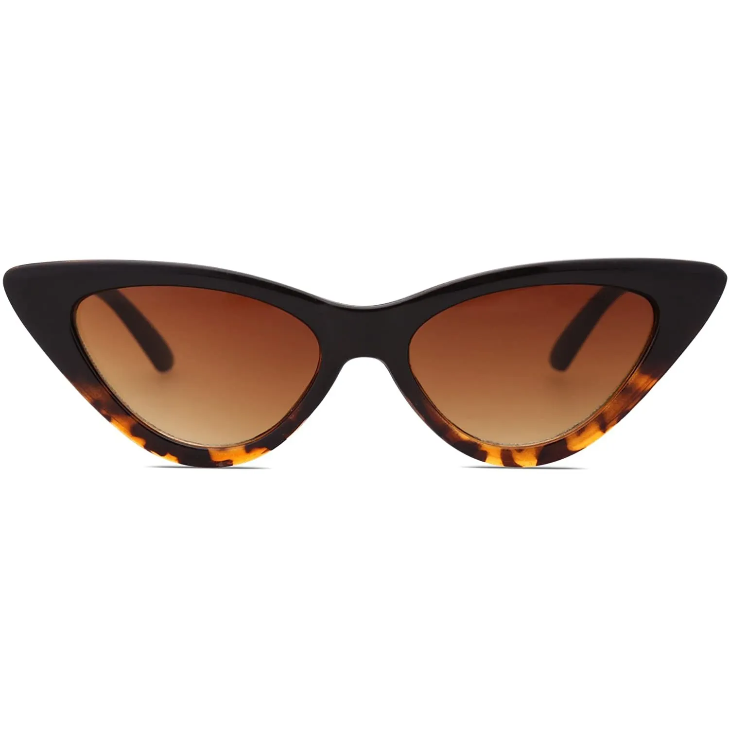 Women's Vintage Narrow Cat Eye Sunglasses